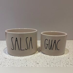 Rae Dunn Salsa and Guac Ceramic Bowls